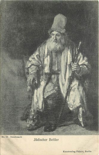 JewishBeggar by Rembrandt